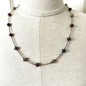 Indian agate necklace